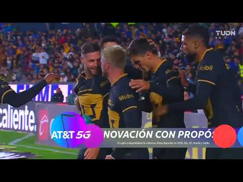 Gol de Gustavo del Prete | Tigres 1-1 Pumas | Liga BBVA MX - Clausura 2023 - Jornada 6