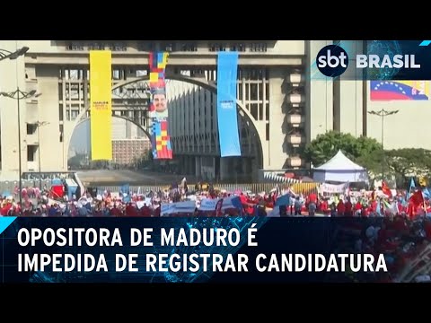 Eleições na Venezuela causam controvérsias nacionais e continentais | SBT Brasil (26/03/24)