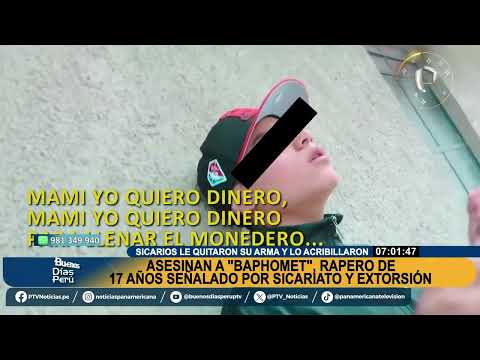 Independencia: asesinan a joven rapero por estar vinculado en sicariato y extorsión (2/2)