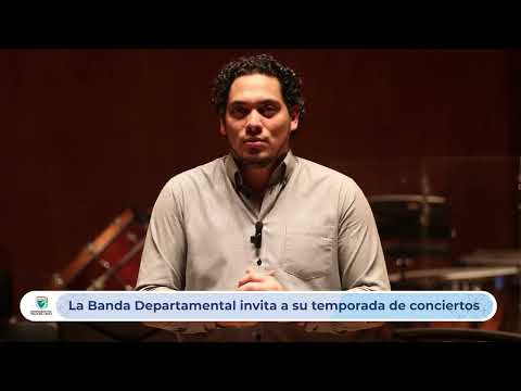 La Banda Departamental invita a su temporada de conciertos