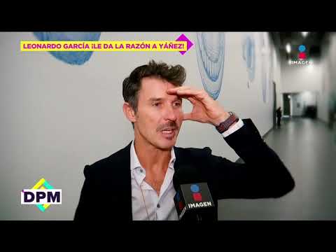 Leonardo García aplaude la CACHETADA de Eduardo Yáñez a reportero por hablar de su hijo | DPM