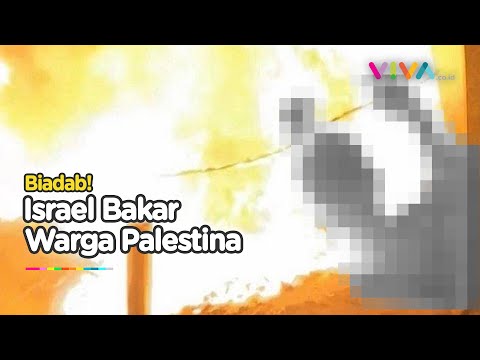 Tragis! Israel Panggang Hidup-hidup Warga Palestina Saat Istirahat