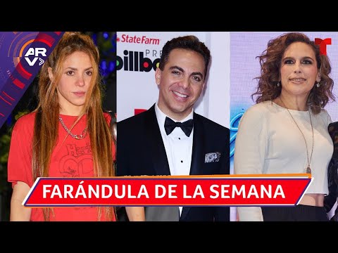 Shakira niega acusación, Cristian Castro presenta su novia, Angélica Vale revela cómo perdió peso