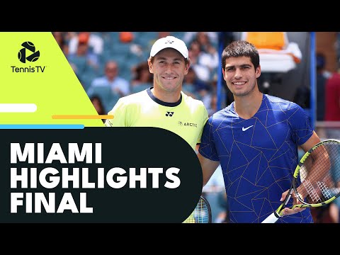 Tennis 🎾 Carlos Alcaraz vs Casper Ruud for the Title | Miami 2022 Final Highlights