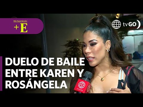 Duelo de baile entre Karen Dejo y Rosángela Espinoza | Más Espectáculos (HOY)