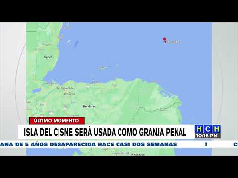 Autoridades autorizan utilizar la Isla del Cisne como granja penal