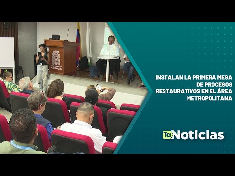 Instalan la primera mesa de procesos restaurativos en el Área Metropolitana - Teleantioquia Noticias