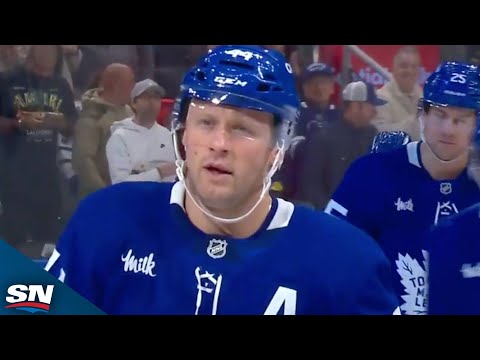 Maple Leafs Morgan Rielly Rifles Top-Corner Wrister Past Krakens Joey Daccord
