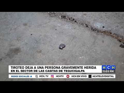 Fuerte tiroteo deja una persona gravemente herida en puente que conecta a la aldea Las Casitas, FM
