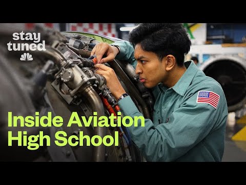 These teens are learning aviation in high school | Stay Tuned Education Series