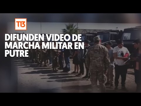 Difunden video de marcha militar en Putre: 39 conscriptos abandonan el servicio militar