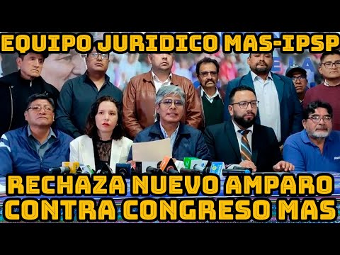 ABOGADO WILFREDO CHAVEZ DENUNCIA LUCIO QUISPE NO PUEDE PRSENTAR AMPARO NO ES MILITANTE MAS-IPSP