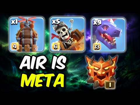 Air Meta Is Dominating the Highest Ranks in Clash of Clans