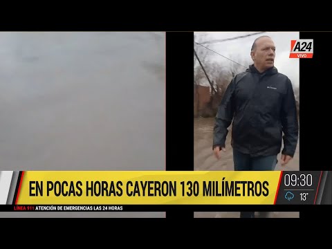 ? Inundación en La PLata: la gente increpa a Sergio Berni por llegar tarde a la zona