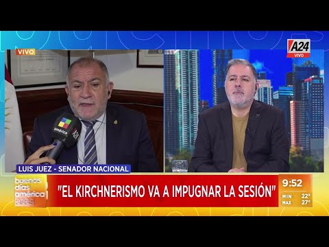 DNU: El kirchnerismo va a impugnar la sesión - Luis Juez, senador Nacional