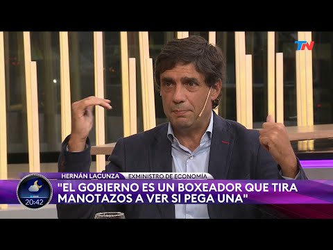 El gobierno es un boxeador que tira manotazos a ver si pega una: Hernán Lacunza