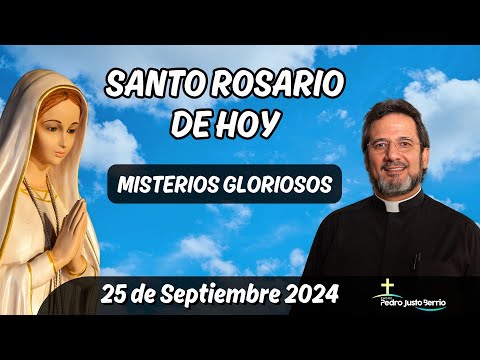 Santo Rosario de Hoy Miércoles 25 Septiembre 2024 l Padre Pedro Justo Berrío l Rosario