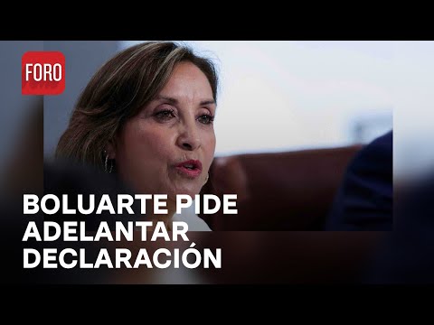 Boluarte solicita interrogatorio inmediato en medio de investigación por corrupción - Las Noticias