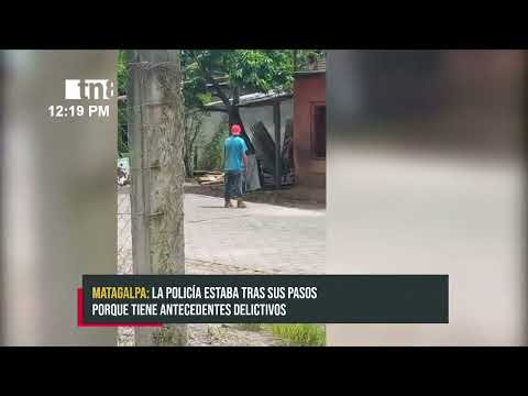 Se lo bajan de una pedrada por intentar abusar de una mujer en Waslala Matagalpa - Nicaragua