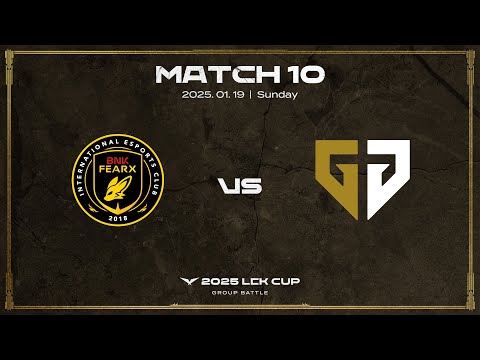 BFX vs GEN | 매치 10 하이라이트 | 01.19 | 2025 LCK CUP 그룹 배틀