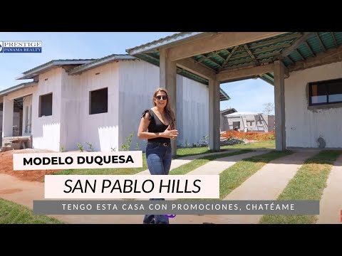 Modelo Duquesa - San Pablo Hills en Coquito, Chiriquí. 6981.5000