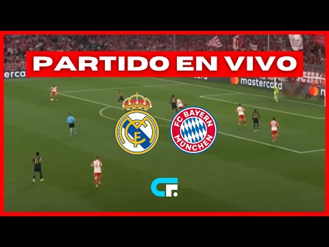 REAL MADRID vs BAYERN MUNICH EN VIVO CHAMPIONS LEAGUE - SEMIFINAL VUELTA