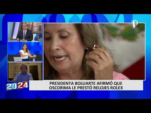 Julio Rodríguez sobre contradicciones en caso Rolex: Dina Boluarte no genera confianza