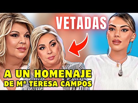 Alejandra Rubio VETA a su MADRE TERELU CAMPOS y su TIA CARMEN en un ESPECIAL de MARIA TERESA CAMPOS