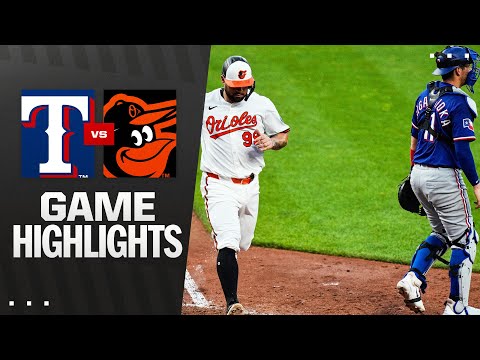 Rangers vs. Orioles Game Highlights (6/23/25) | MLB Highlights