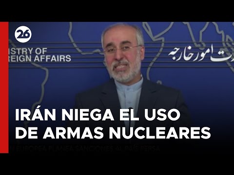 MEDIO ORIENTE | Irán negó que contemple el uso de armas nucleares
