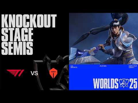 T1 vs TES | 녹아웃 스테이지 Day6 4강 | 2025 월드 챔피언십