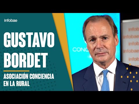 Entrevista al gobernador de Entre Ríos, Gustavo Bordet, en el evento Conciencia en La Rural