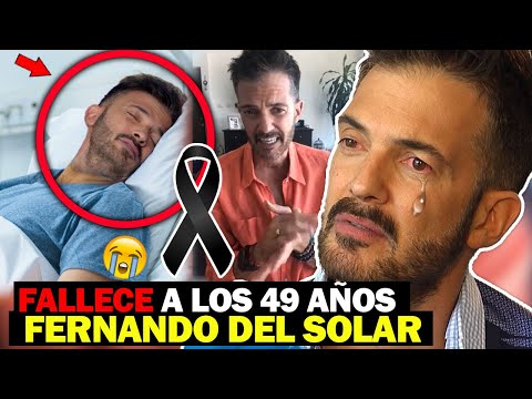 Muere Fernando del Solar a los 49 años por cáncer de pulmón