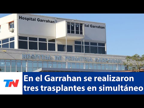 En el Hospital Garrahan realizaron tres trasplantes en simultáneo gracias a un donante único