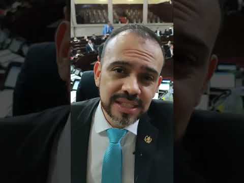 DECLARACIONES DEL DIPUTADO ELMER PALENCIA DEL PARTIVO VALOR DE ZURY RIOS GUATEMALA