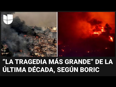 Incendios en Chile han dejado al menos 99 muertos y más de 400 desaparecidos