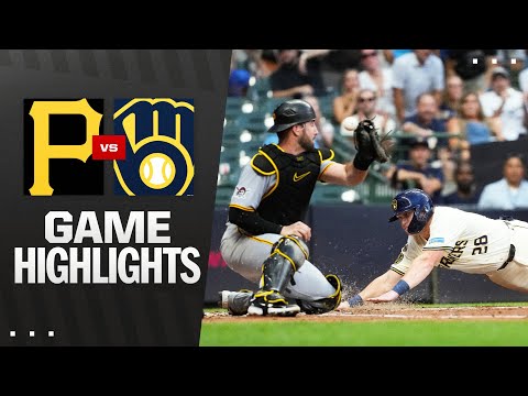 Pirates vs. Brewers Game Highlights (8/11/25) | MLB Highlights