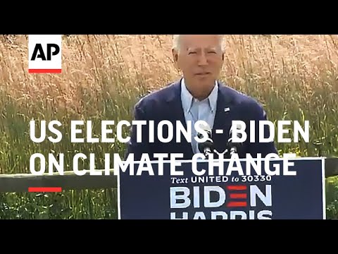 Biden slams Trump on wildfires, climate change