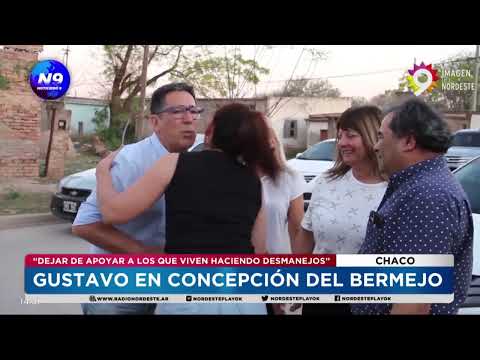 GUSTAVO EN CONCEPCIÓN DEL BERMEJO - NOTICIERO 9