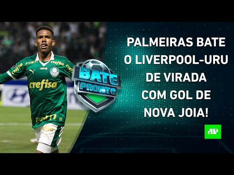 Palmeiras VENCE na Libertadores com BRILHO de Estevão; AMANHÃ COMEÇA o Brasileirão! | BATE-PRONTO