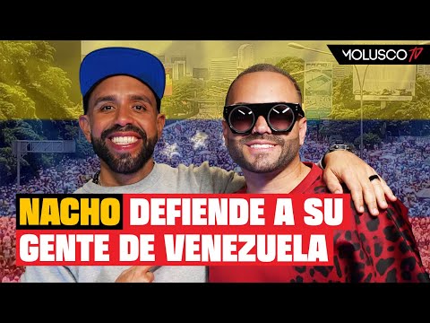 Nacho defiende a artistas que visitan Venezuela. Reacciona a video donde le dicen perro mujeriego
