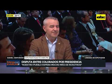 Cámara de diputados: Colorados en disputa por la presidencia