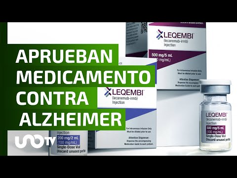 EU: FDA Aprueba medicamento que ralentiza síntomas del Alzheimer.