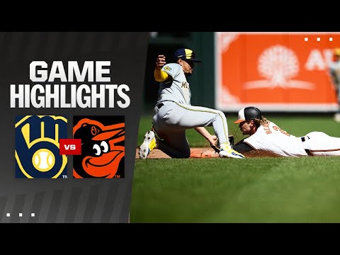 Brewers vs. Orioles Game Highlights (4/14/24) | MLB Highlights