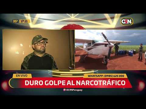 Golpe al narcotráfico: Incautan avioneta boliviana en Hernandarias