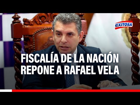 Rafael Vela: Fiscalía de la Nación lo repone como coordinador del Equipo Especial Lava Jato