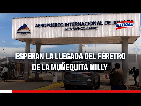 Juliaca: Fans y artistas esperan la llegada del féretro de la Muñequita Milly en aeropuerto