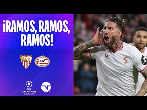 ¡SERGIO RAMOS CON EL PRIMERO! | SEVILLA 1-0 PSV | JORNADA 5 | UEFA CHAMPIONS LEAGUE