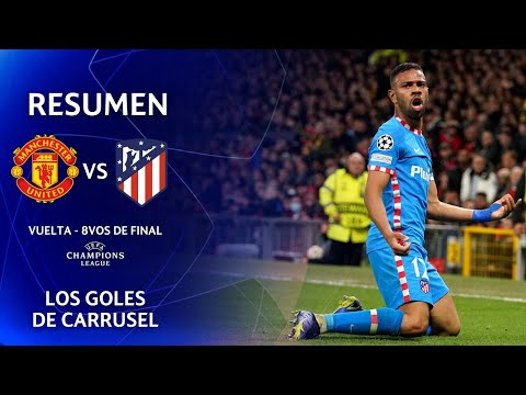 ¡Lodi mete a los suyos en los 4tos de la Champions! Resumen del Man. Utd 0 - 1 Atlético de Madrid