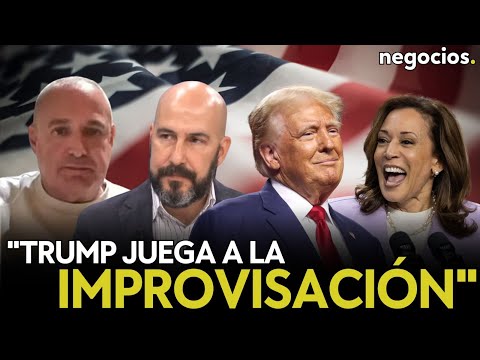 Kamala está mostrando inseguridad, Trump juega a la improvisación y le va bien. Sergio Castaño